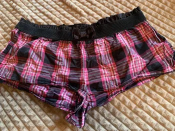 Short à carreaux