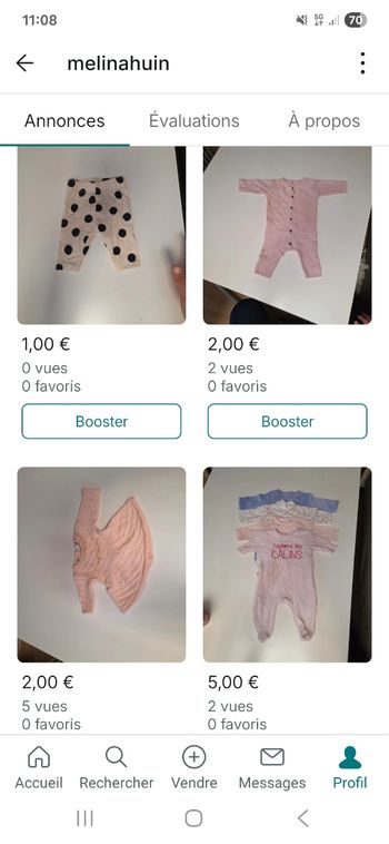 Gros lot 1 a 6 mois