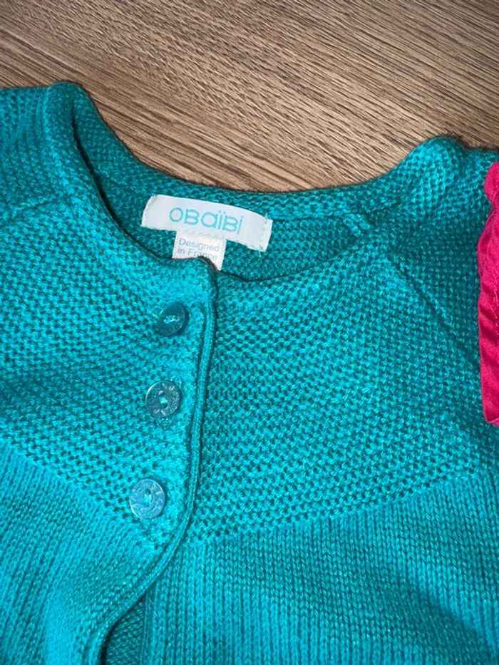 Ensemble sergent major okaidi 6 mois été fille - photo numéro 2