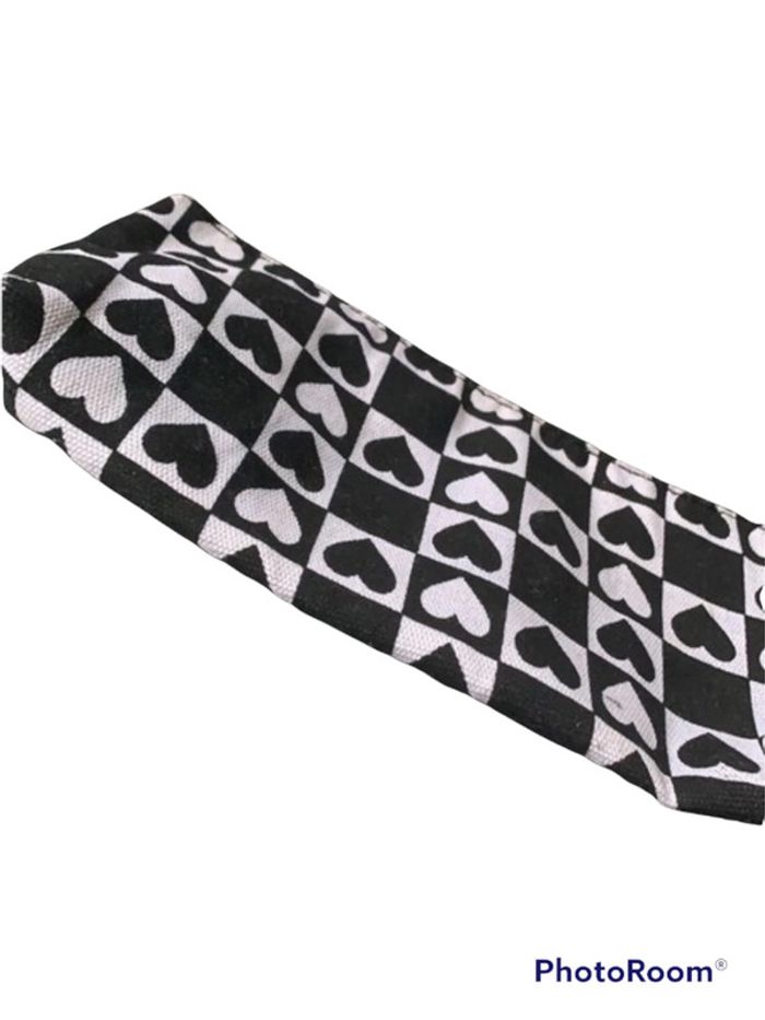 Pochette coeurs unisexe