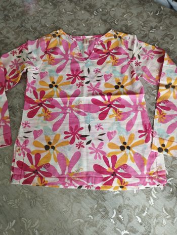 Blouse ml longboard 10 ans fille