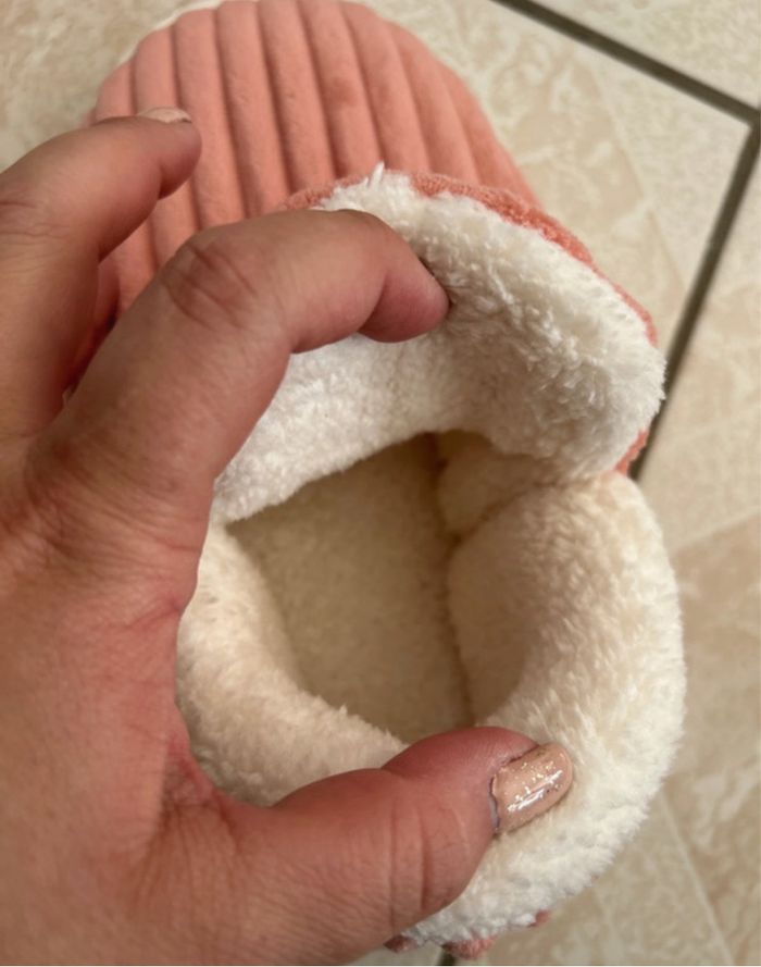 Pantoufles rose femme 36-37 - photo numéro 3