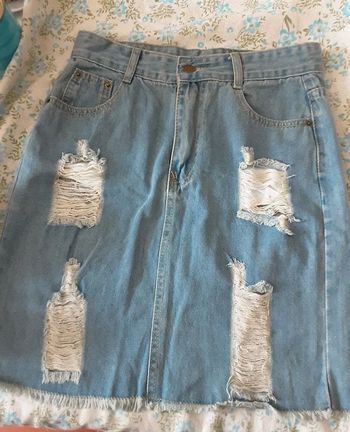Petite jupe jeans taille S