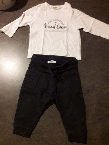 Ensemble tee-shirt pantalon