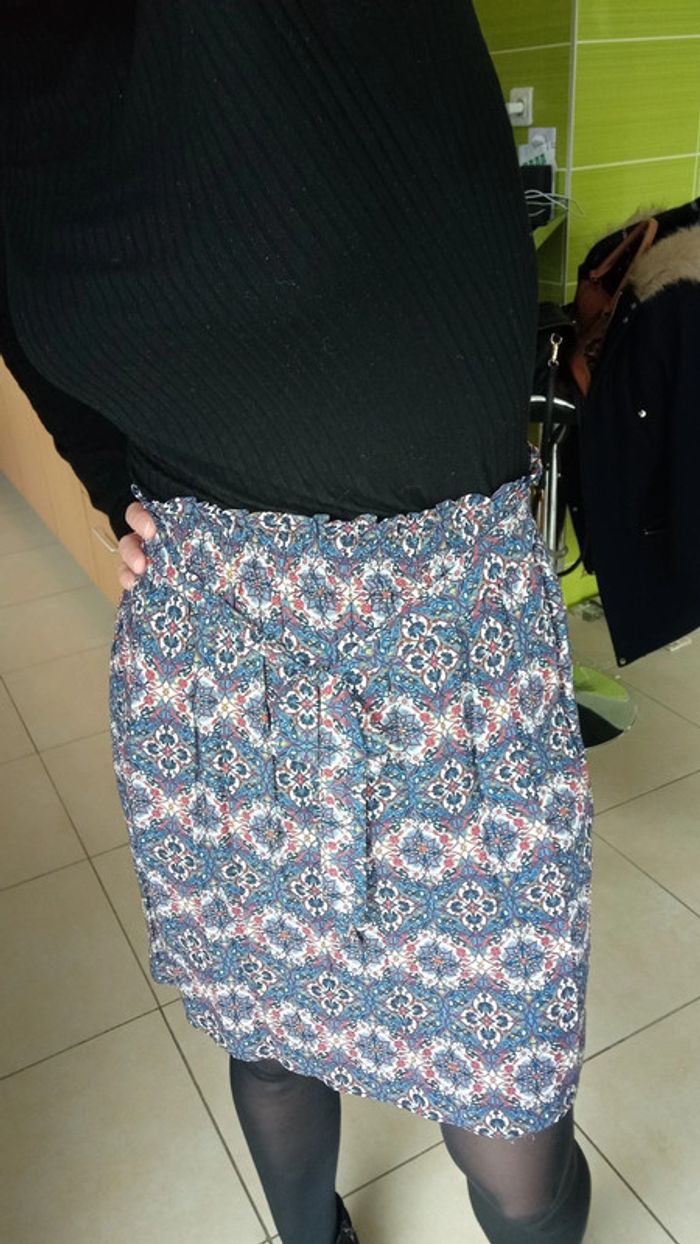 Jupe taille haute camaieu - photo numéro 2