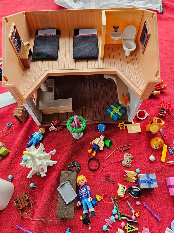 Lot Chalet playmobil - photo numéro 4