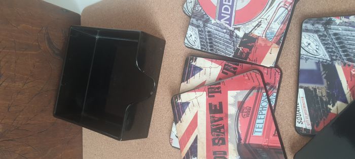 Sous verres "Anglais" dans sa boite - photo numéro 5