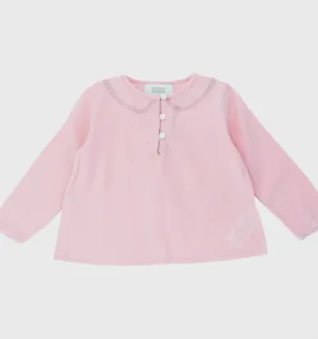 Bonnet à Pompon Chemisier 12 mois en coton NEUF