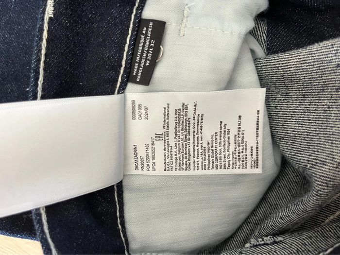 Jeans Dickies loose wave denim rinsed - photo numéro 6