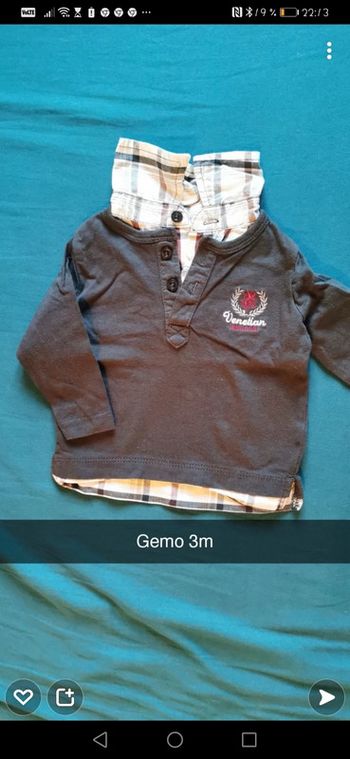 Sweet pull manche longue chemise