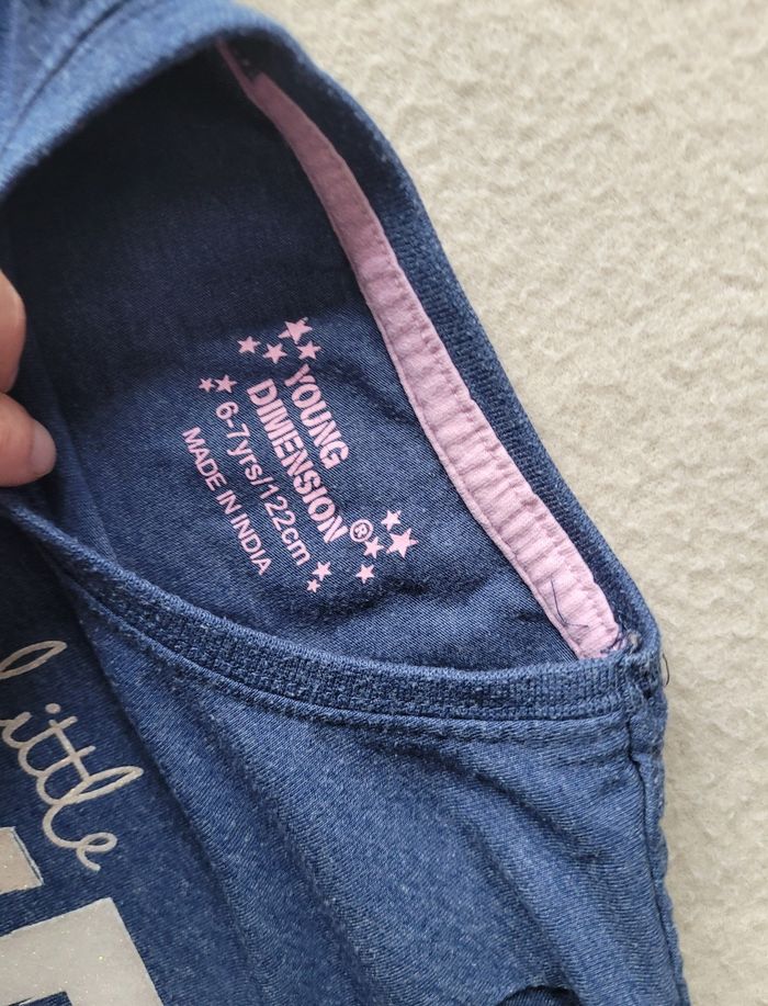 T-shirt manches longues young dimension 8 ans - photo numéro 5