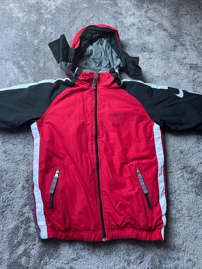 Manteau Veste polaire Réversible Nike Vintage – Taille XS Adulte (M Enfant) - photo numéro 11