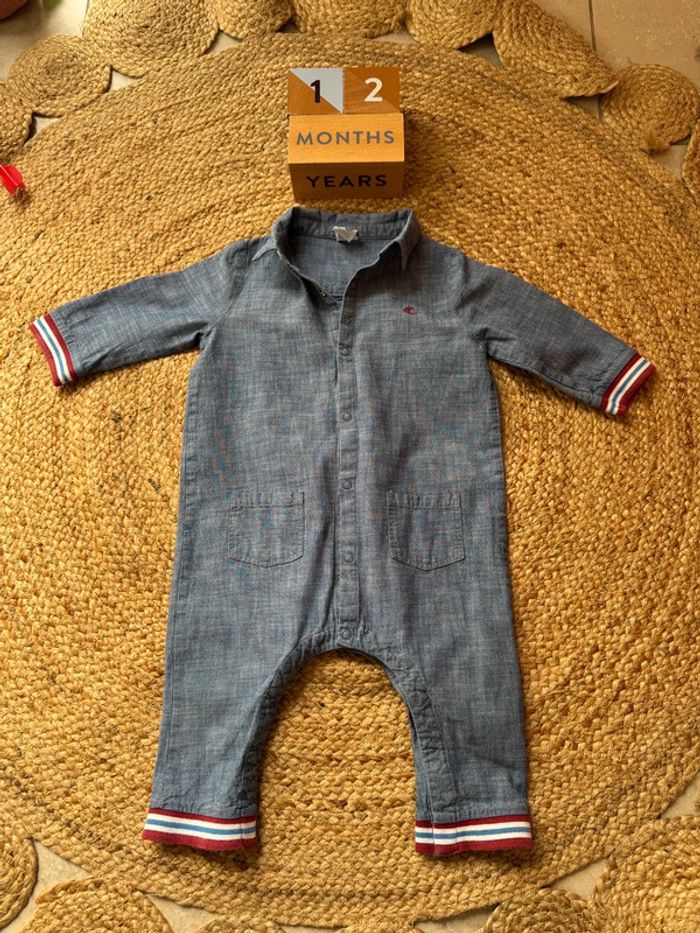 Combinaison Petit Bateau 12 mois