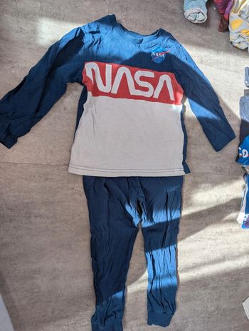 Pyjama deux pièces fin garçon 4 ans Nasa
