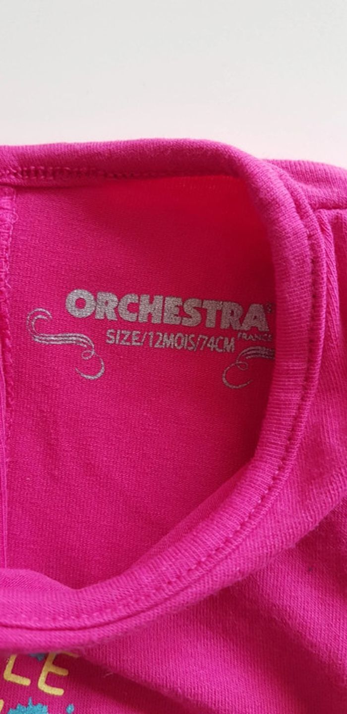 Tee-shirt Orchestra 12 mois - photo numéro 2