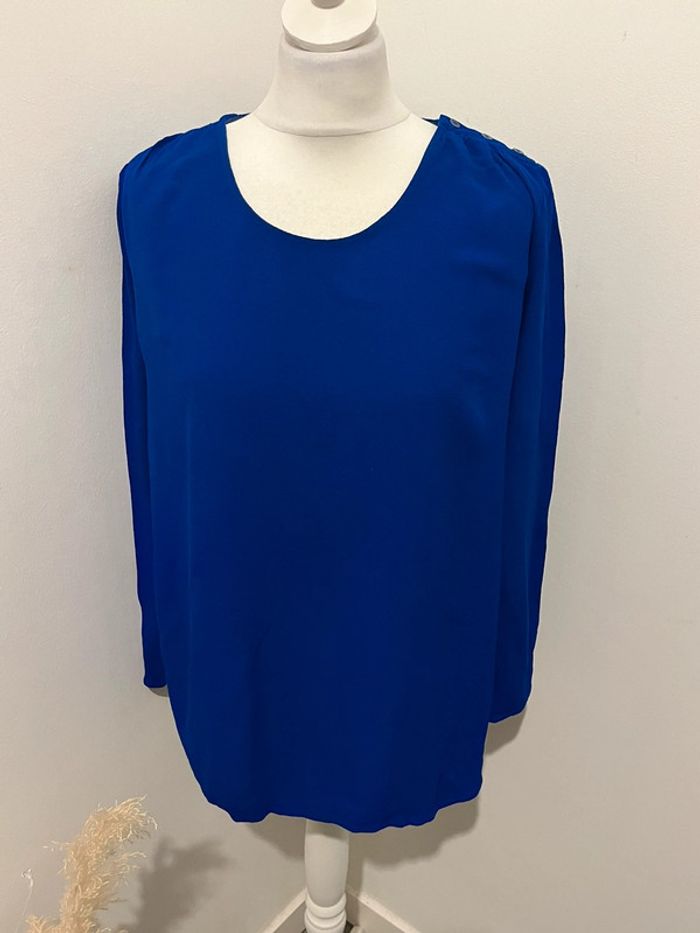 Blouse bleue Bash S