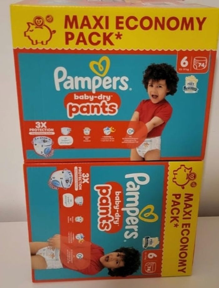 Couche pampers pants taille 6