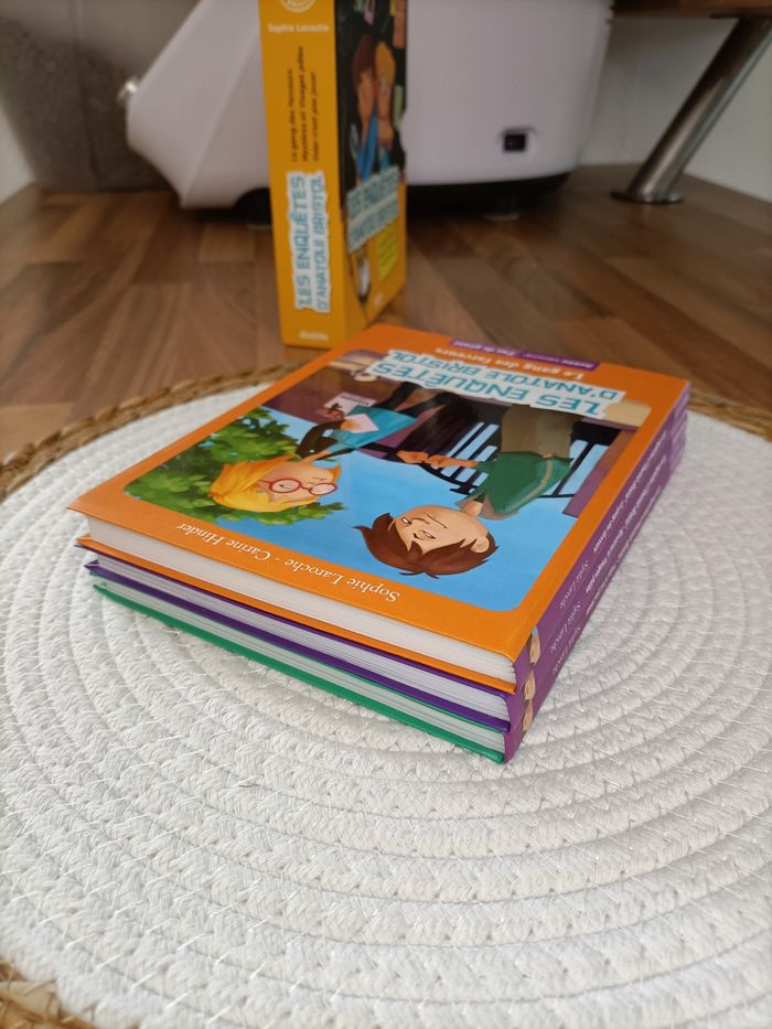 Lot coffret 3 livres Les Enquêtes d'Anatole bristol - Le plus grand détective de la cour de récré - photo numéro 8