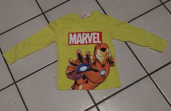 t-shirt manches longues Iron Man Marvel 5 ans 6 ans
