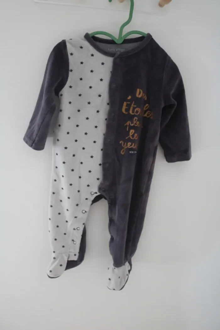 Lot pyjamas hiver garçon 12 mois - photo numéro 3