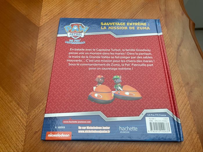 Livre pat patrouille sauvetage extrême la mission de Zuma - photo numéro 2