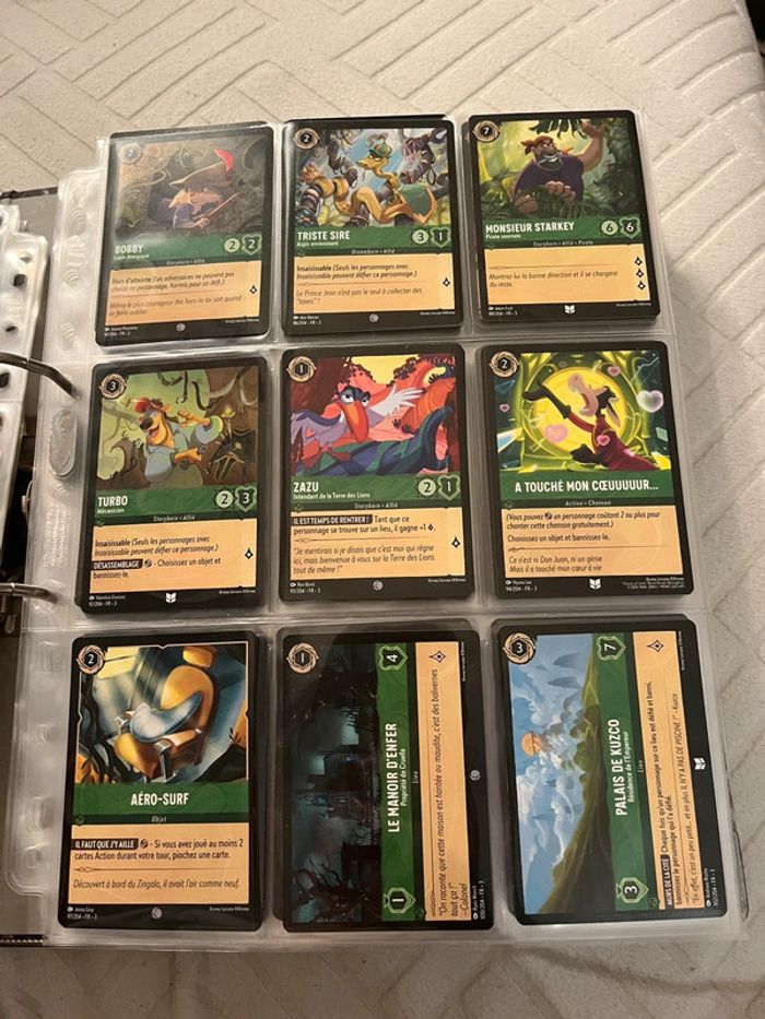 Lot de 89 cartes Lorcana - Chapitre 3 - photo numéro 5