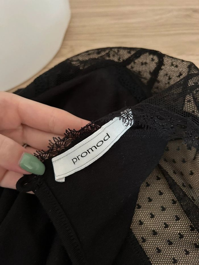 🖤 Élégant haut en dentelle Promod 🖤 - photo numéro 7