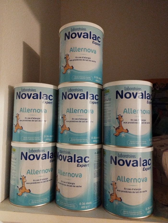 Lait novalac sens Lactose