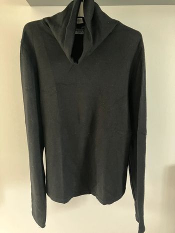 Pull noir à col roulé Camaïeu taille 1