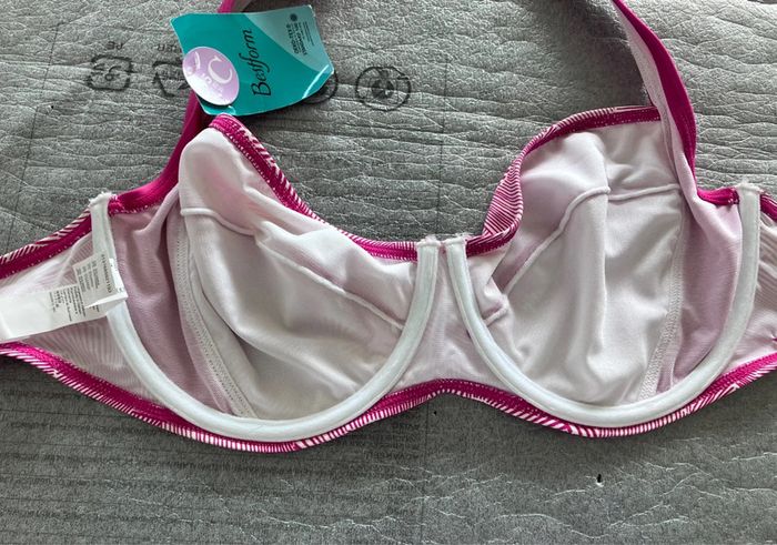 Haut maillot fuschia Bestform neuf - photo numéro 5