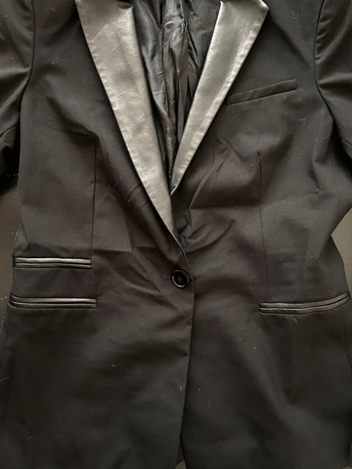 Blazer noir Zara /Taille M - photo numéro 5