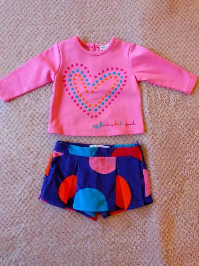 Ensemble Agatha Ruiz de la Prada 3 mois
