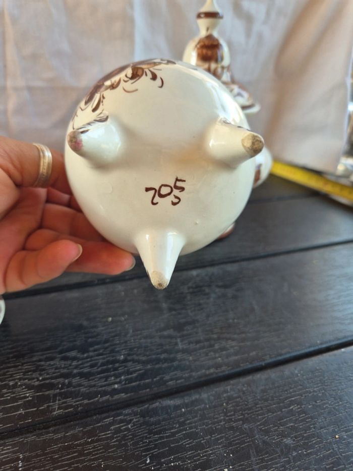 lot bibelots decoration marron - photo numéro 4