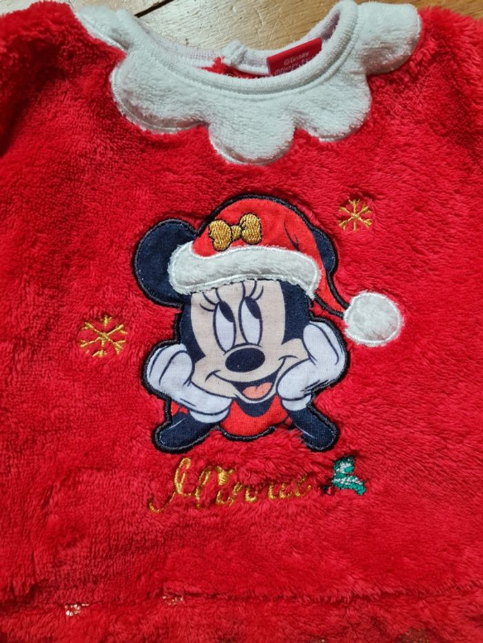 Pyjama Noël fille minnie 9 mois disney - photo numéro 3