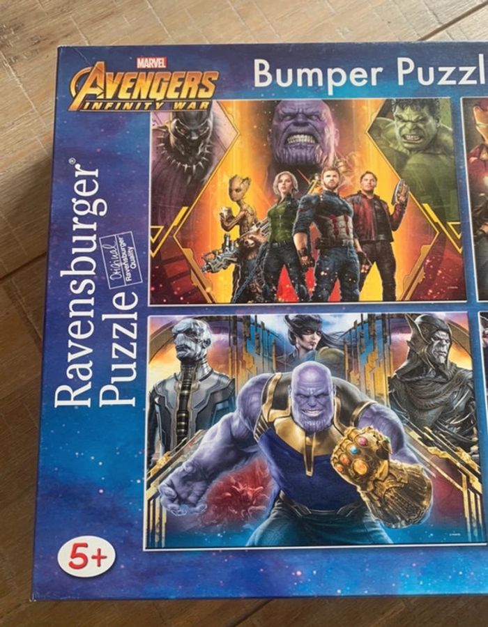 Quatre. Puzzles Avengers. - photo numéro 3