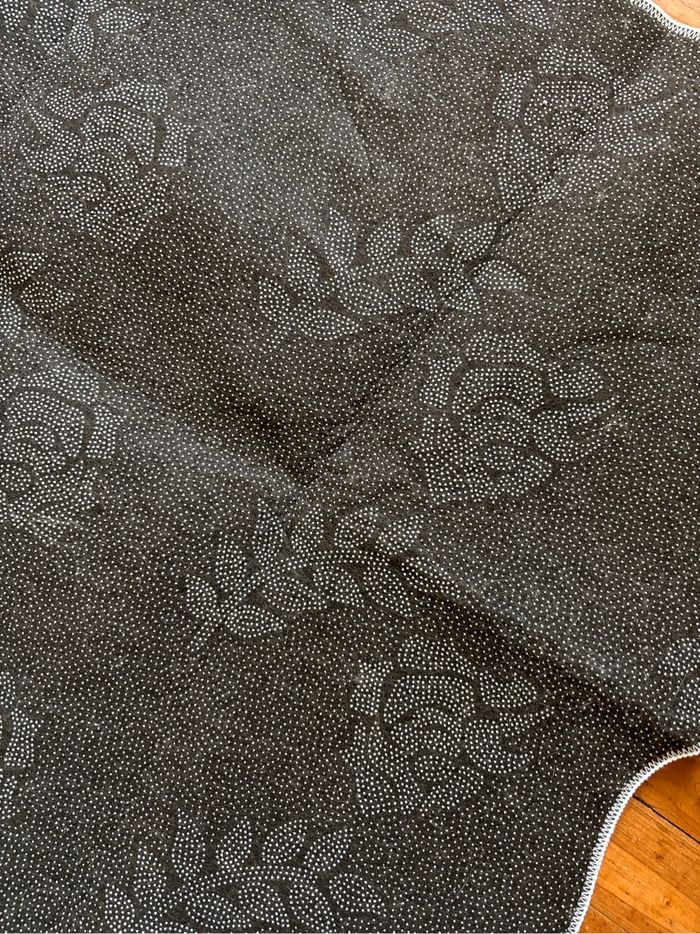 Tapis enfant - thème savane - lion - 80x80cm - chambre ou salle de jeu - photo numéro 3
