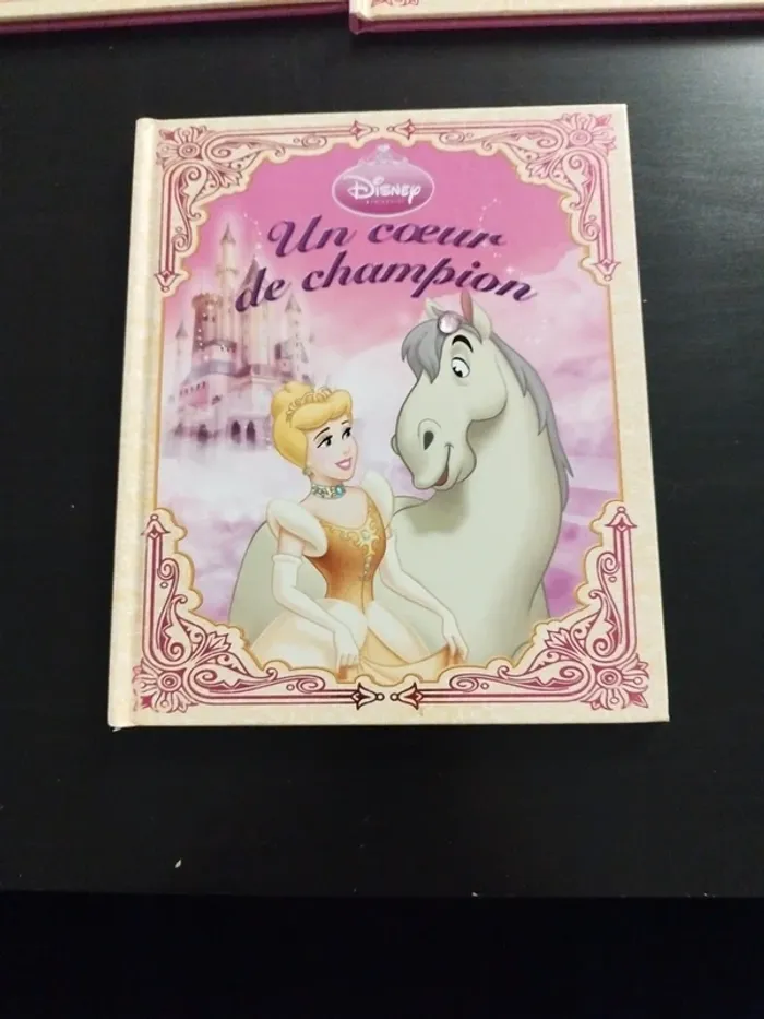 Lot 3 livres Disney princesses et chevaux - photo numéro 2
