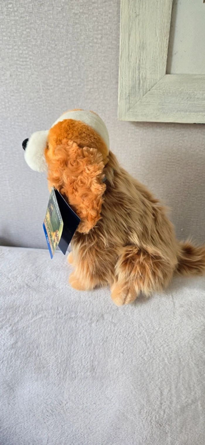 Superbe peluche Lady de la belle et le Clochard acheter a disneyland paris - photo numéro 8