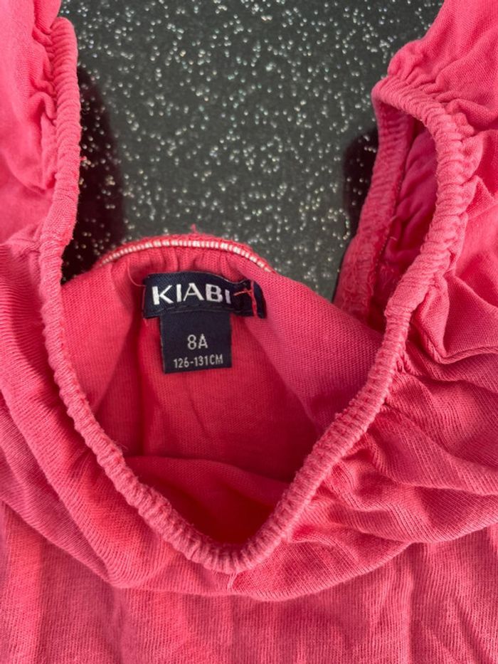 Kiabi - t-shirt rose 8ans - photo numéro 2