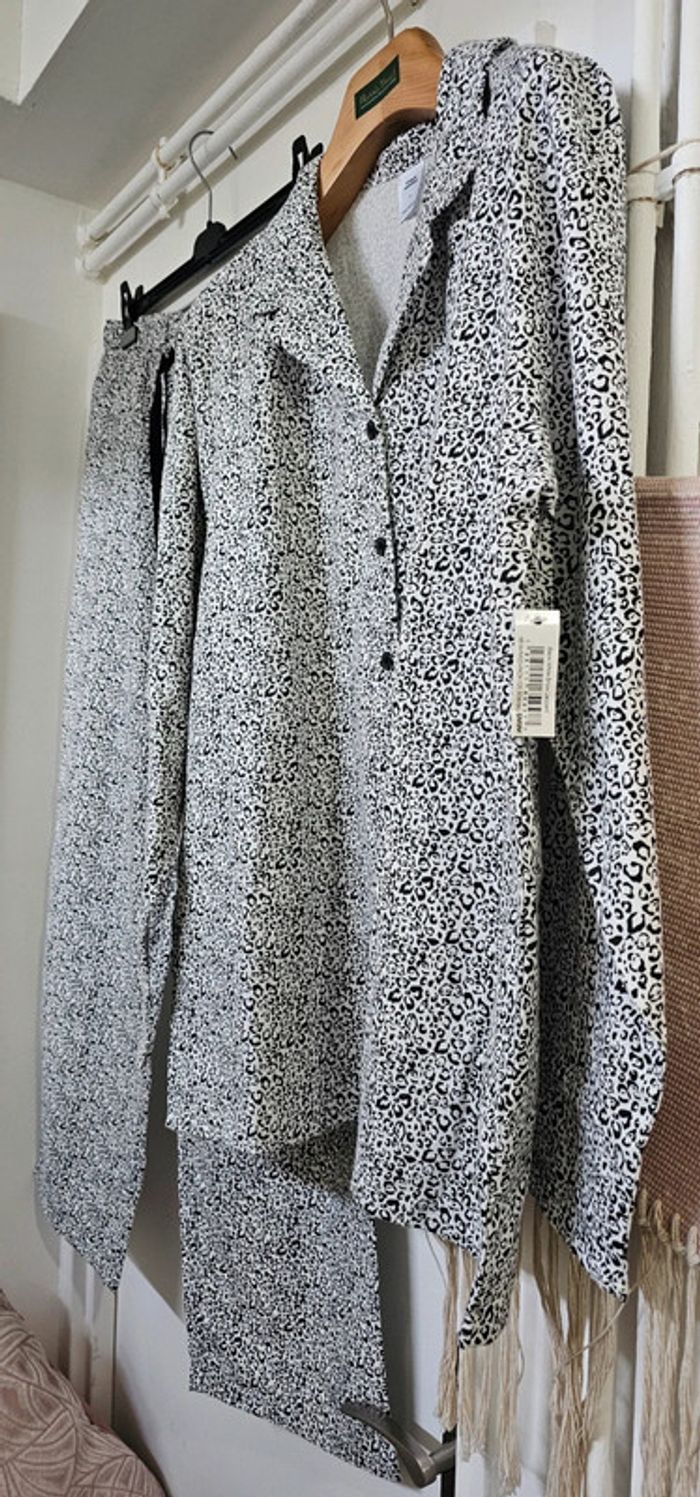 Pyjama 2 pièces 100% coton Taille XL