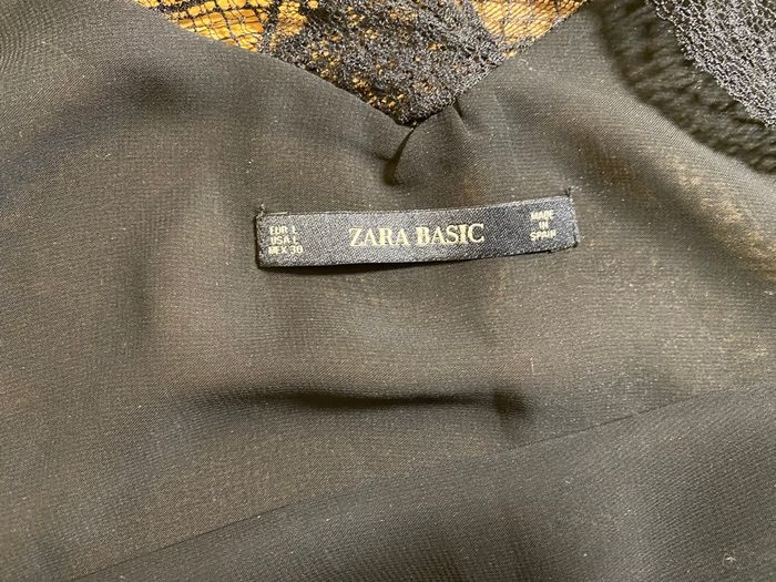 Zara Caraco Débardeur noir Taille L/40 - photo numéro 6