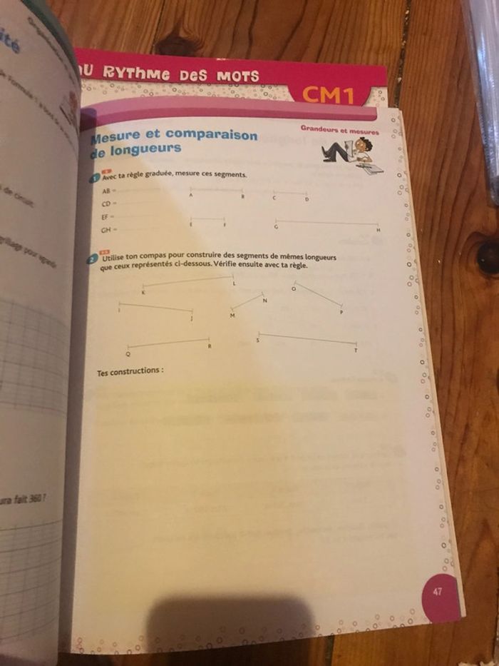Maths cahier d’entraînement CM1 bordas - photo numéro 7