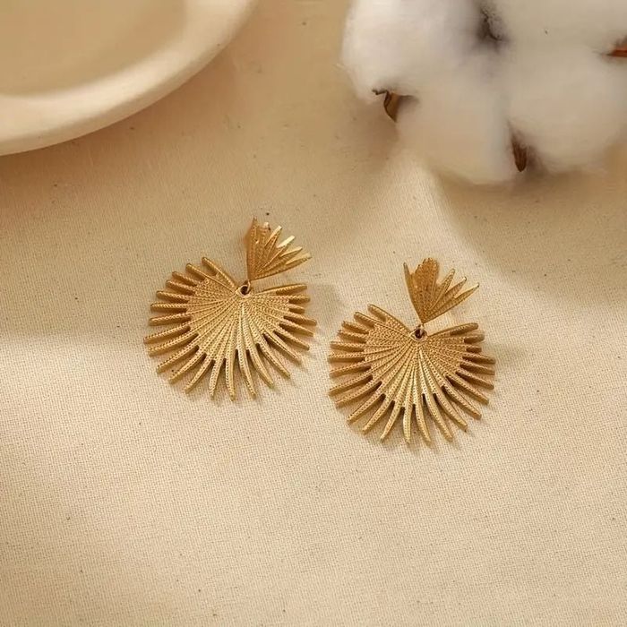 Boucles D'oreilles Géométriques Rétro À La Mode,