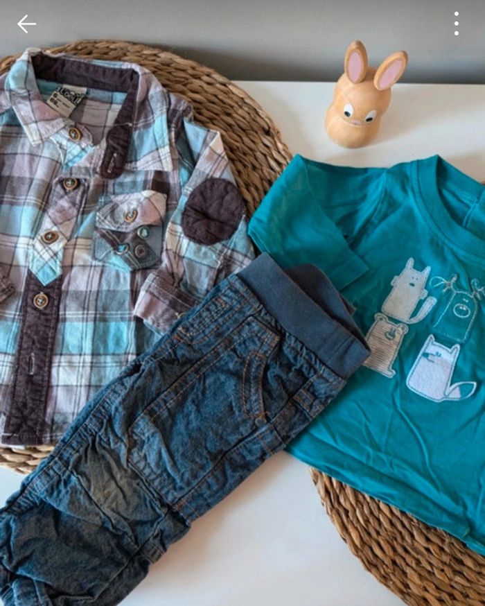 Ensemble tape à l'oeil 6M