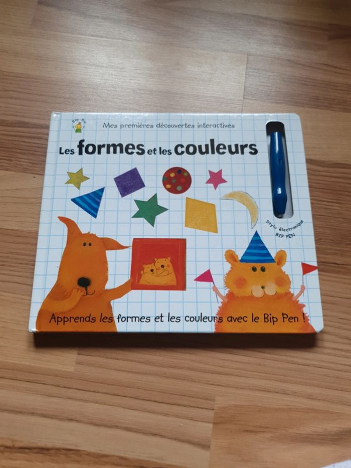 livre mes premières découvertes interactives formes et couleurs