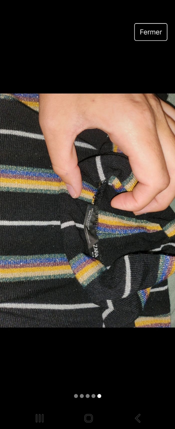 Pull longues manches Zara - photo numéro 5