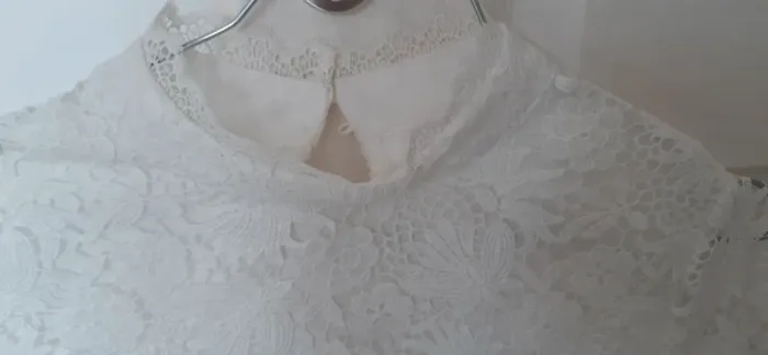 Tunique blanche dentelle / Shein / S - photo numéro 2