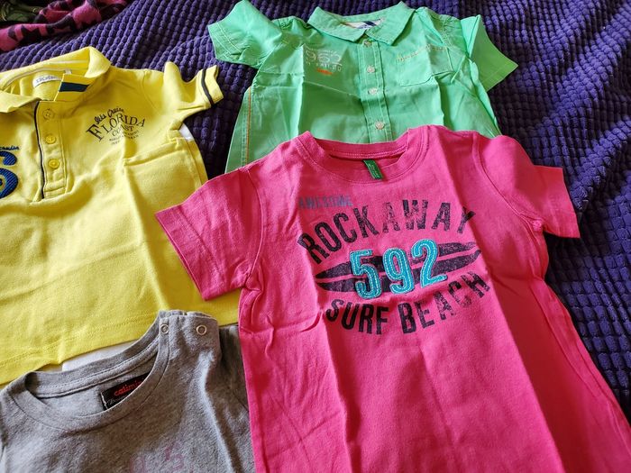 lots de 10 t-shirt 2ans (15e) - photo numéro 2