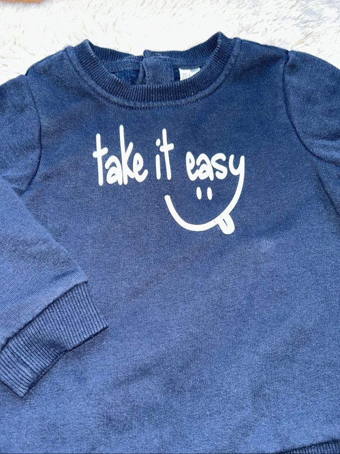 Pull bleu foncé - 12 mois - Orchestra - photo numéro 2