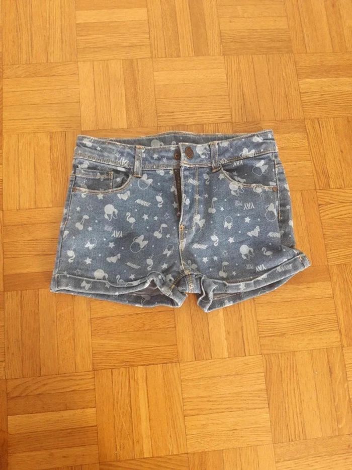 Short jean Minnie 10 ans - photo numéro 2